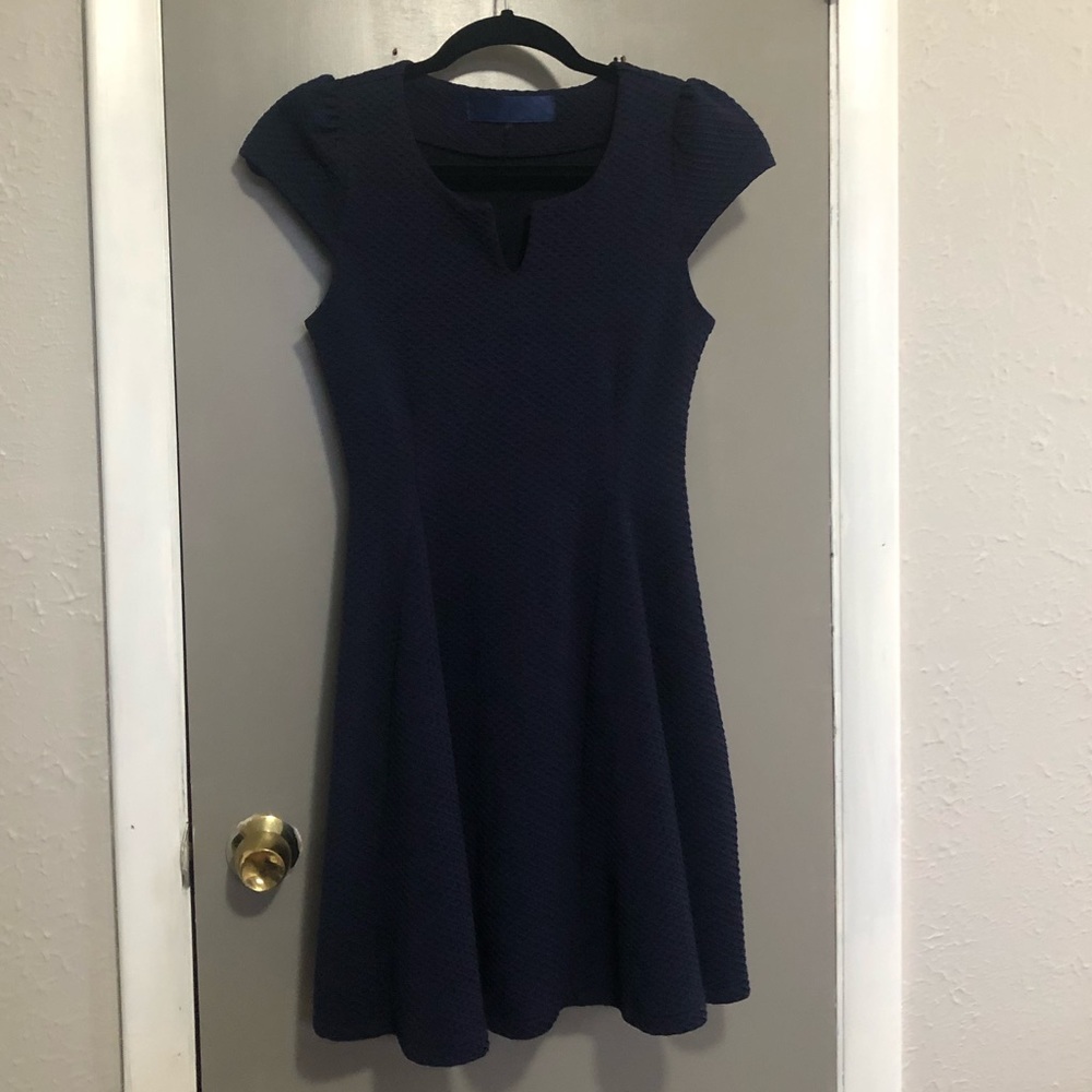 Classy Navy Blue Women’s Dress